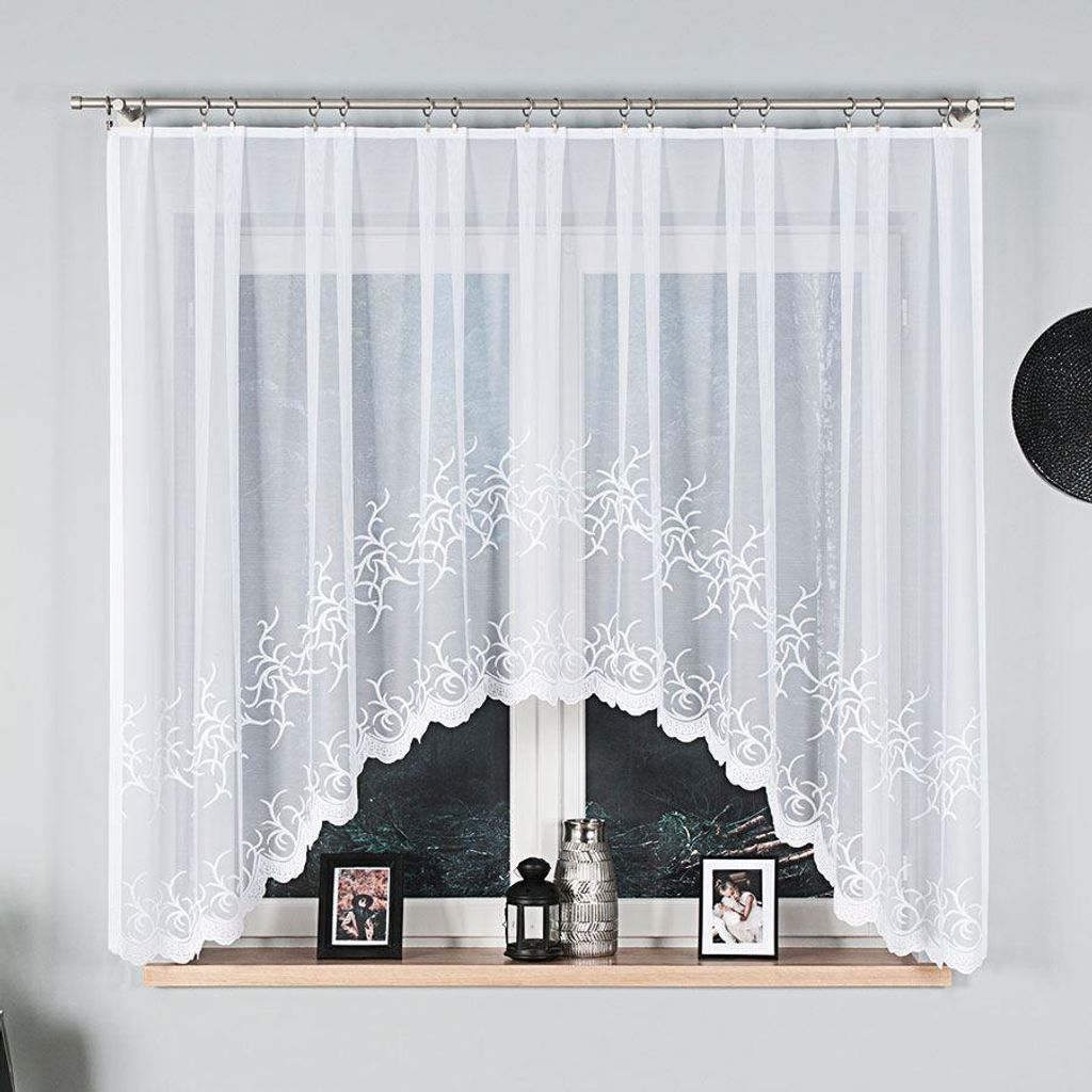 BAKARO - Fertiggardine aus Jacquard mit Schnitt unten - Produktbild 