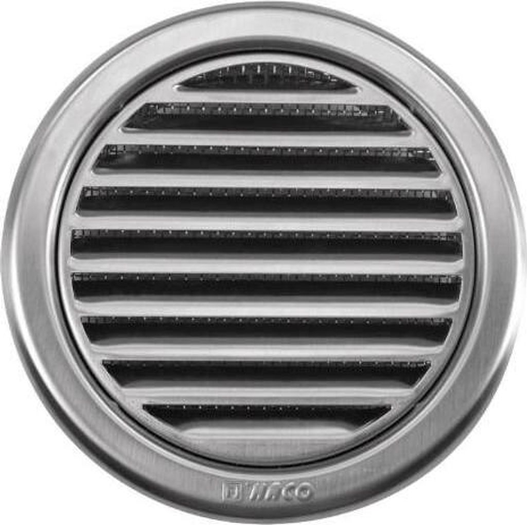 Griglia di ventilazione rotonda con rete NVM, Ø 110 mm, Immagine del prodotto 