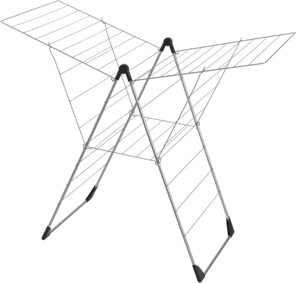 Séchoir à linge intérieur pliable Vento Metaltex idéal pour petits espaces