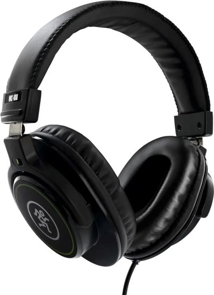 Casque fermé professionnel Mackie MC-100 pour studio noir
