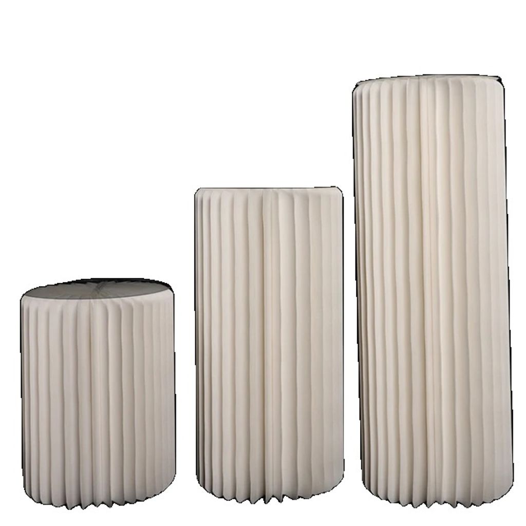 Dekorativer Säulenständer, anpassbares Design, elegantes Partymittelstück, H40 60 80