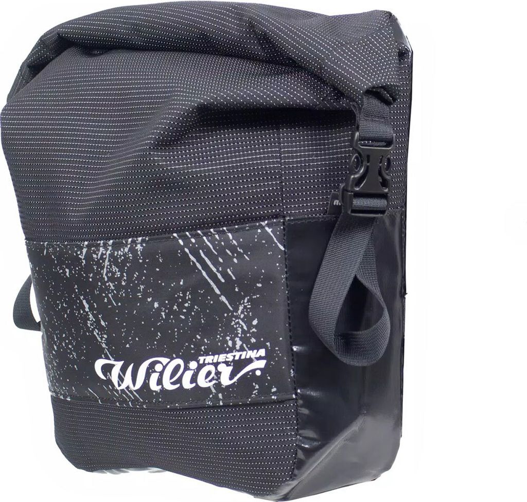 Wilier Adlar Grape 10l Lenkertasche Grau Grau One Size