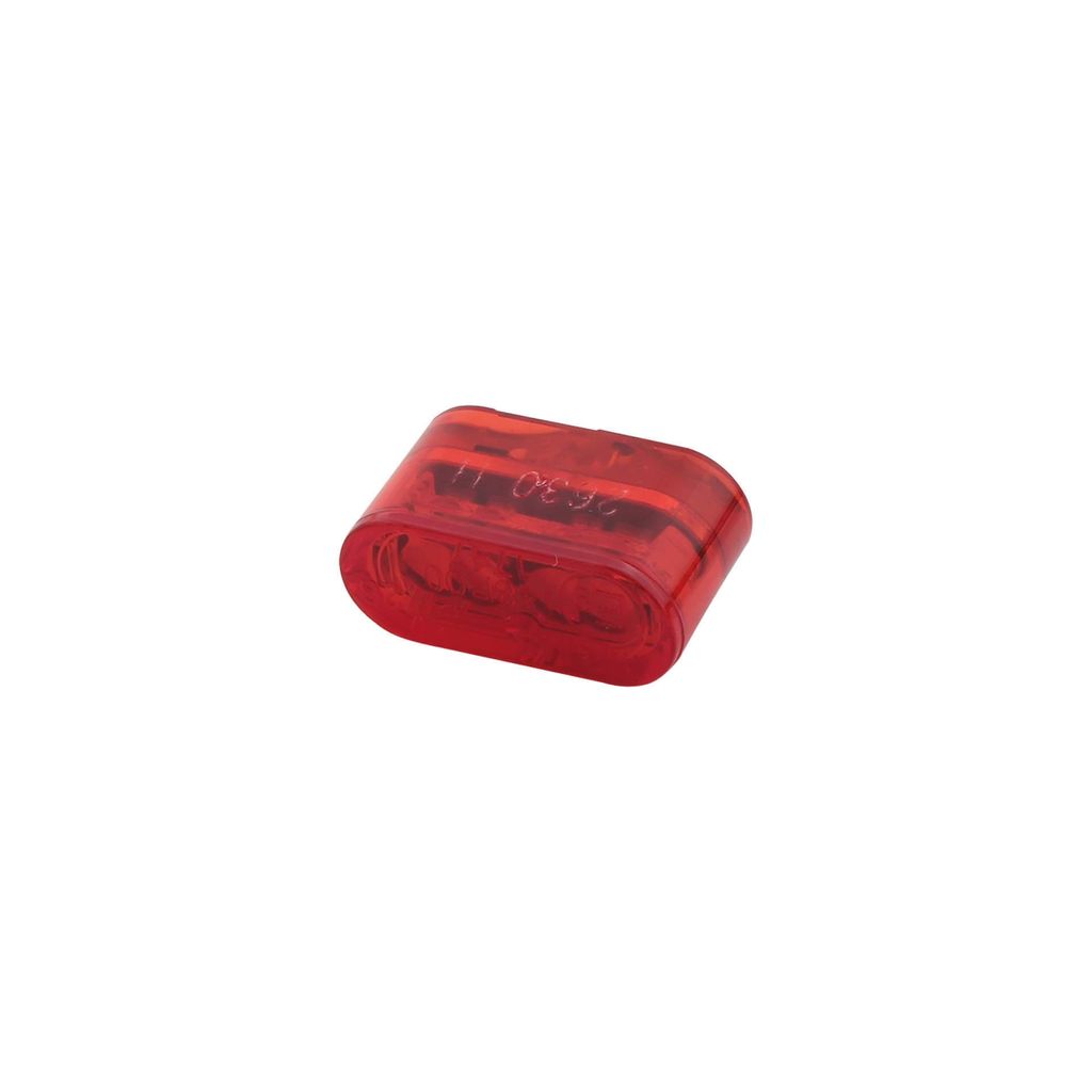 HIGHSIDER Little STAR-MX PRO Modul Rücklicht, rotes Glas, zum Einbau, E-gepr, Stück