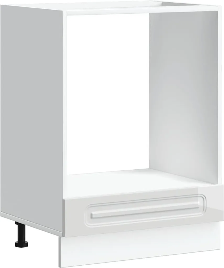 Mobile Pensile vidaXL Kalmar Bianco High Gloss | Arredo Cucina Minimal