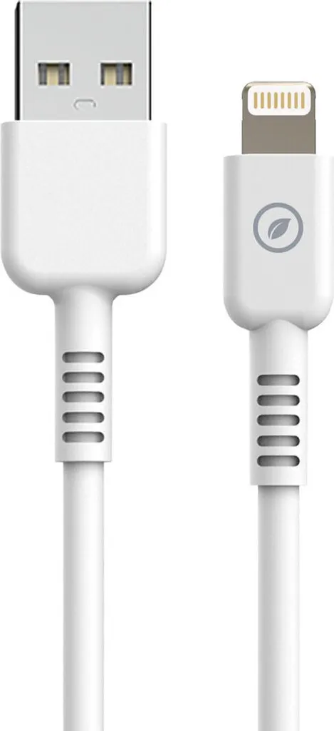 Muvit for Change Cavo Lightning Bianco 1.2m - Ricarica Sicura iPhone