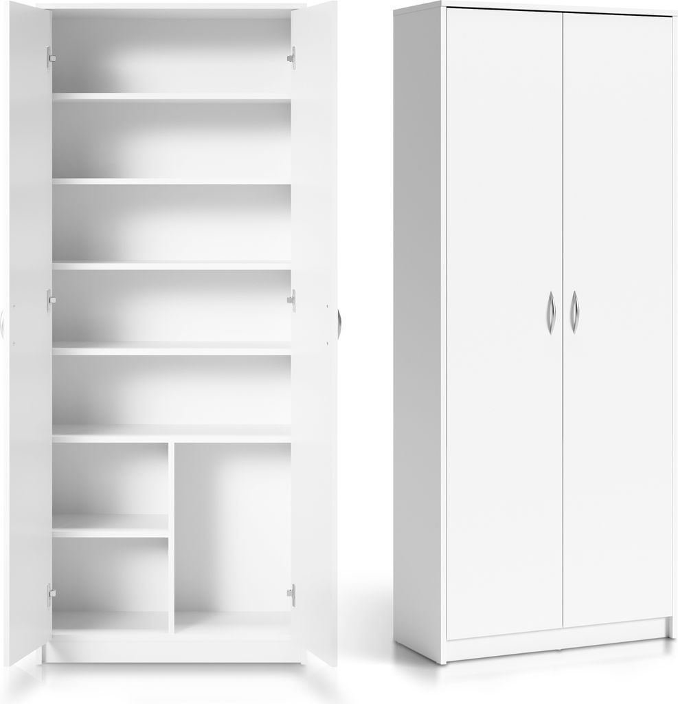 Kleiderschrank Mehrzweckschrank Regal 74cm breit 180cm hoch Produktbild 
