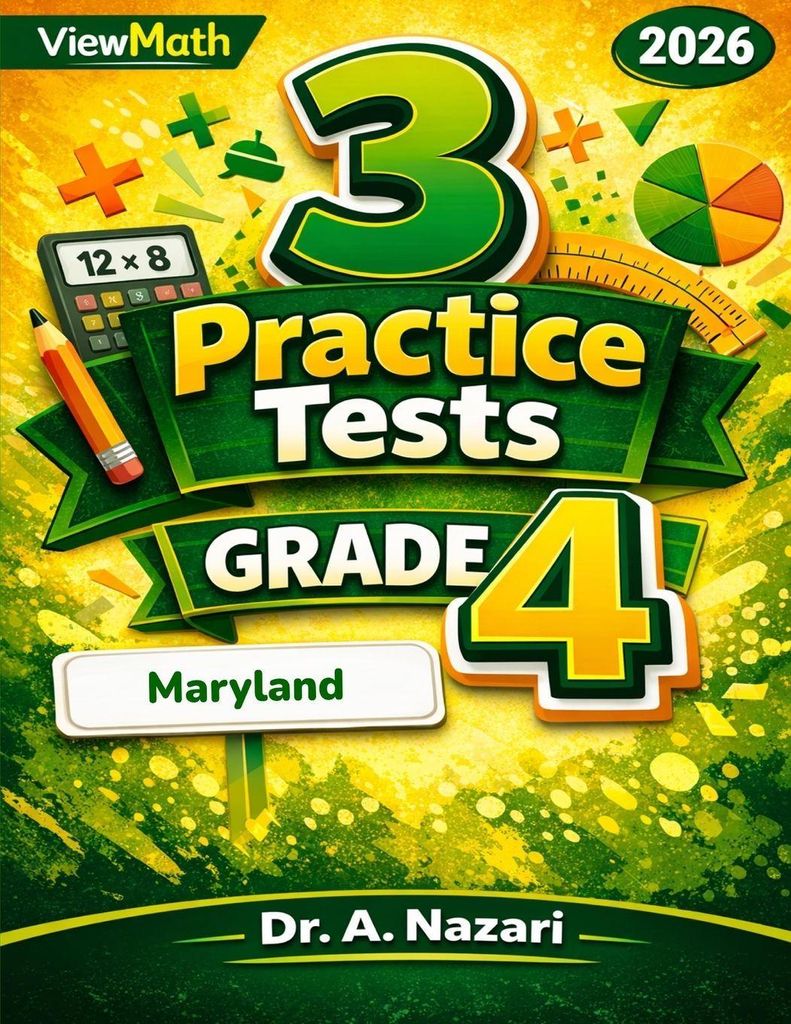3 Maryland MCAP Grade 4 Math Practice Tests