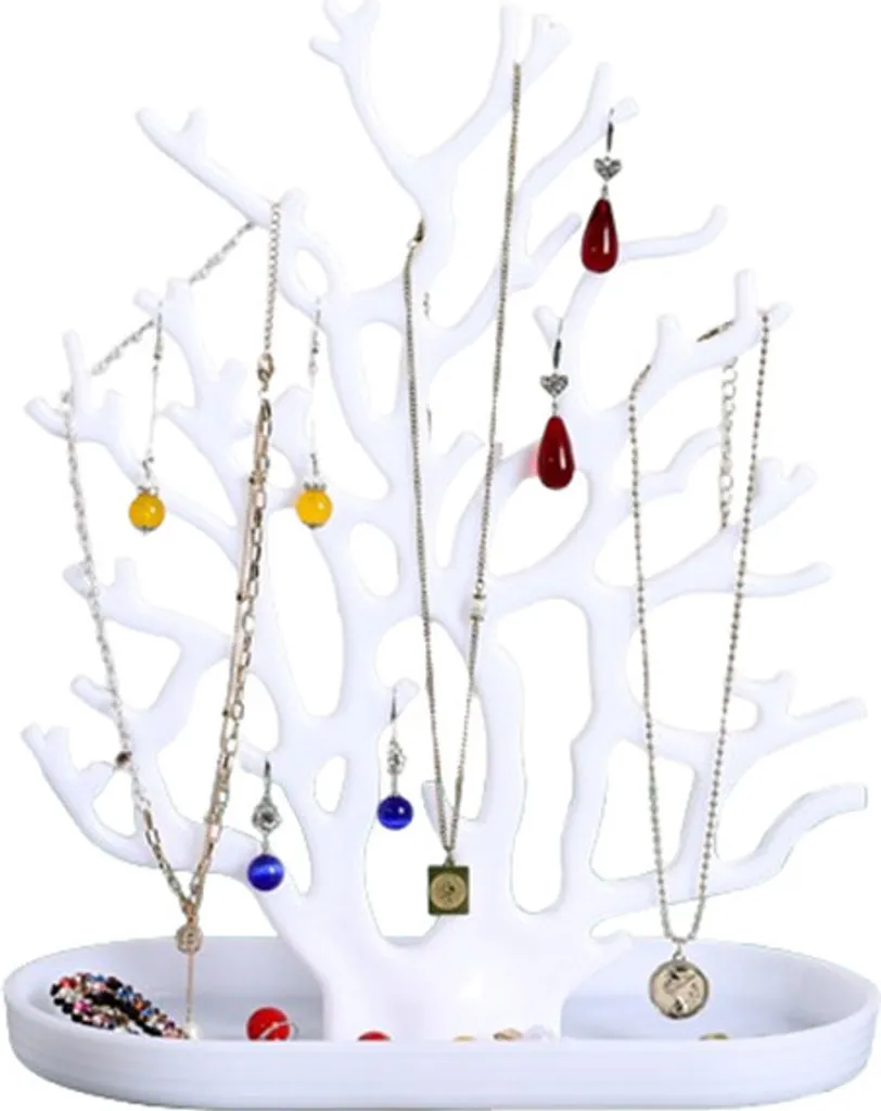INF Organizer Gioielli per Orecchini e Collane - Porta Gioielli Elegante