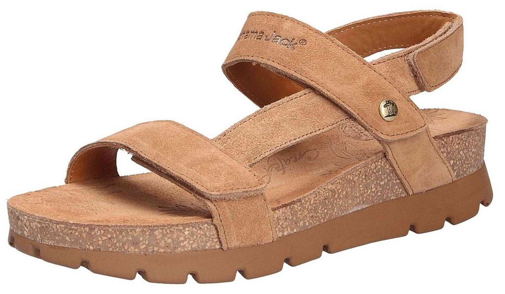 Panama Jack Selma  Sandalen Plat - Cognac - Maat 37 Produktbild 