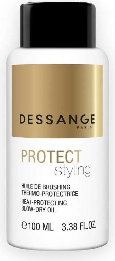 Huile de Brushing Haute Brillance - Protection Chaleur et Effet Anti-Casse
