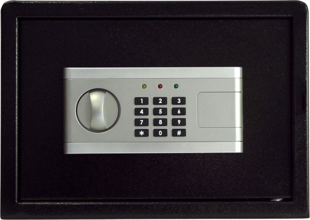 Tresor Safe Elektronischer Möbeltresor Wandtresor Geldschrank Dokumententresor M - C2 schwarz