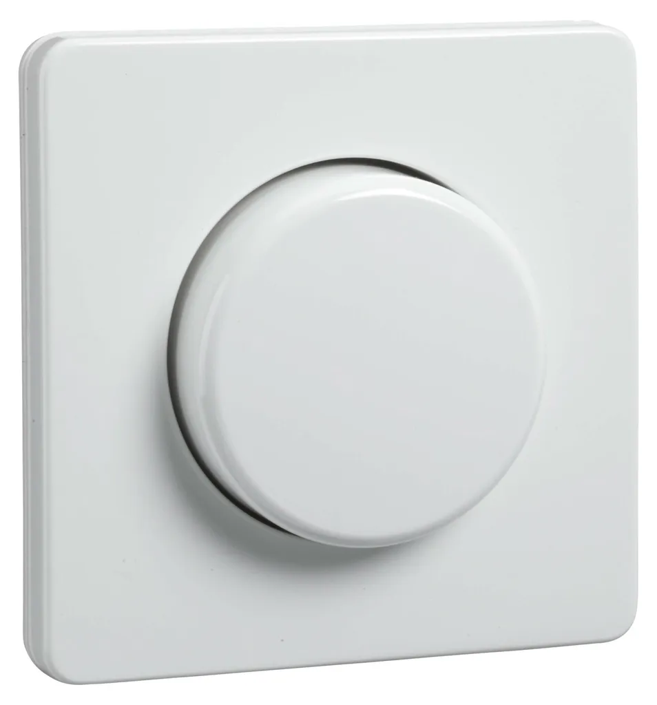 Plaque de recouvrement graduable blanc pur haute qualité ELG227014