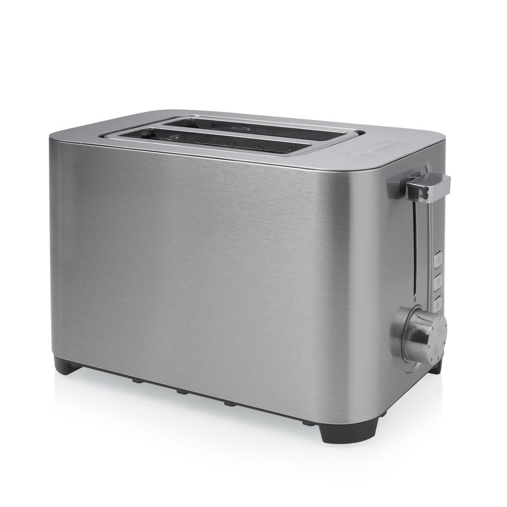 Princess 01.142400.01.001 Edelstahltoaster 2, 2 Scheibe(n), Edelstahl, Edelstahl, Tasten, Drehregler, 850 W, 230 V