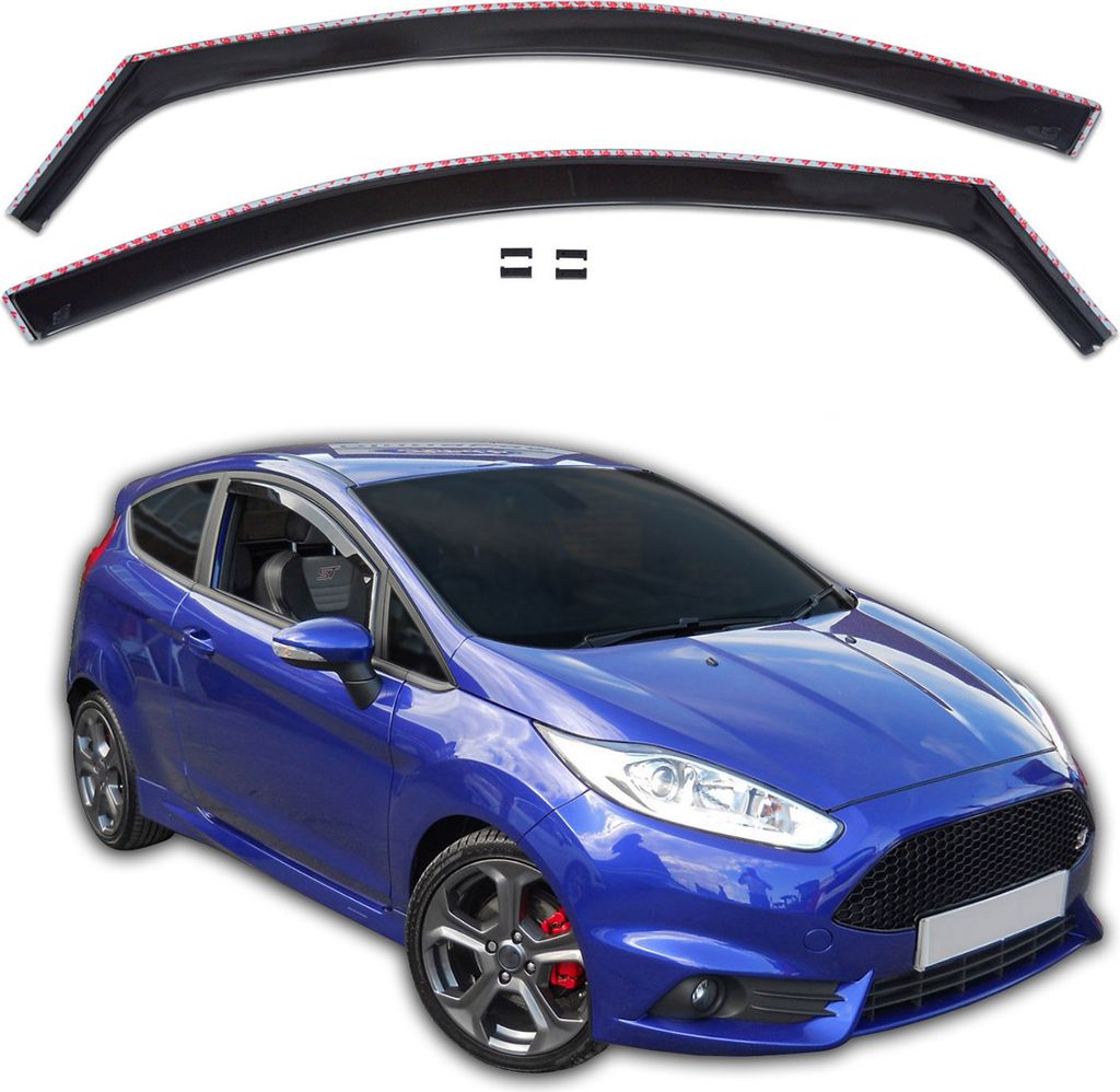 GP Déflecteurs Deflecteurs D'Air Pour Ford Fiesta 2009-2017 Image du produit 