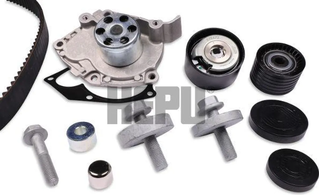 Kit courroie de distribution HEPU PK09550S avec pompe à eau OE MW31303112