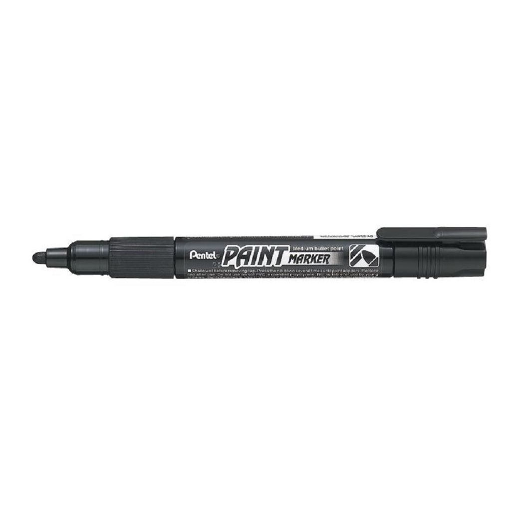 Pentel Permanent Marker PAINT MARKER MMP20 schwarz Produktbild 