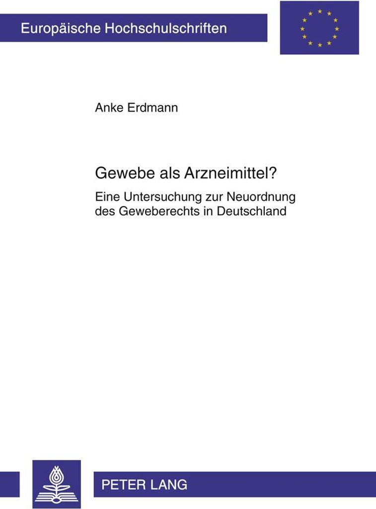 Gewebe als Arzneimittel?