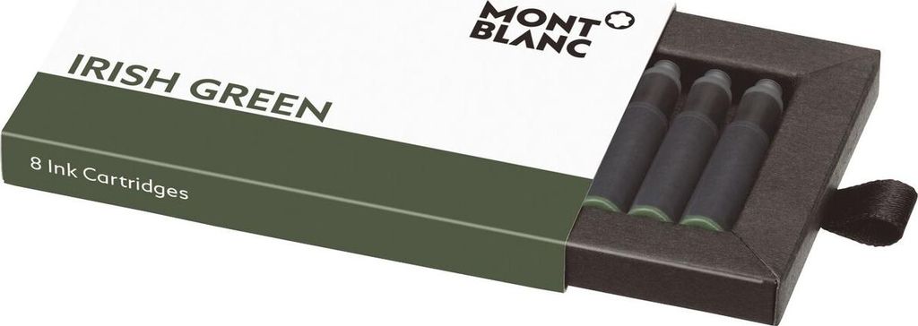 MONTBLANC Tintenpatronen für Füller grün 8 St