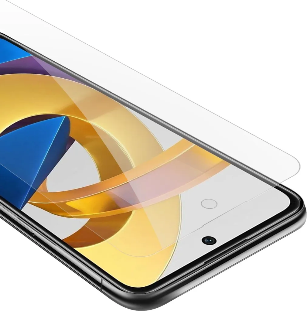 HACIEN Vetro Temperato 9H Per POCO M4 5G, 3 Pezzi, Pellicola Protettiva Trasparente HD, Anti Graffio, Anti Impronta, Facile Installazione