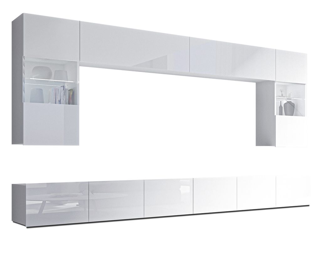 AX LIVING Wohnwand Modern Kossana 1 – 300 cm Breite, Produktbild 