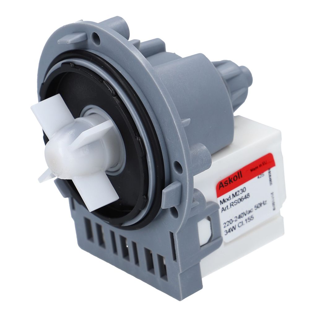 Ablaufpumpe Pumpe Laugenpumpe für Waschmaschine AEG Electrolux 1240180065 Juno Zanker Zanussi