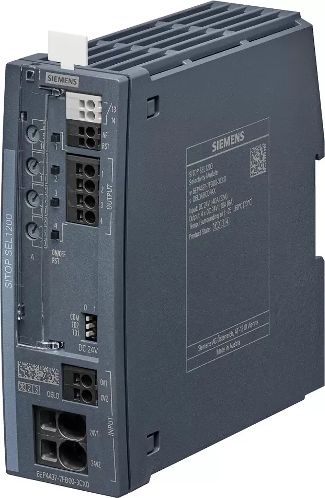 Évitez les arrêts de production avec le module Siemens SITOP SEL1200 24V