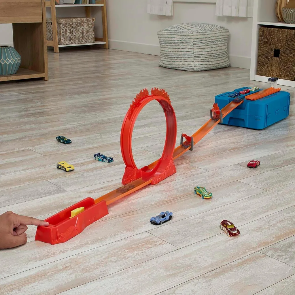 Circuit de Voiture Hot Wheels Track Builder Pack de Cascades Modulable - 10