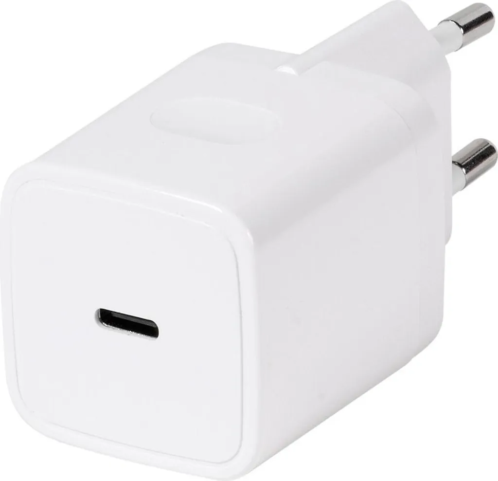 Prise de charge rapide pour smartphone et tablette ViVanco blanc AC 25W