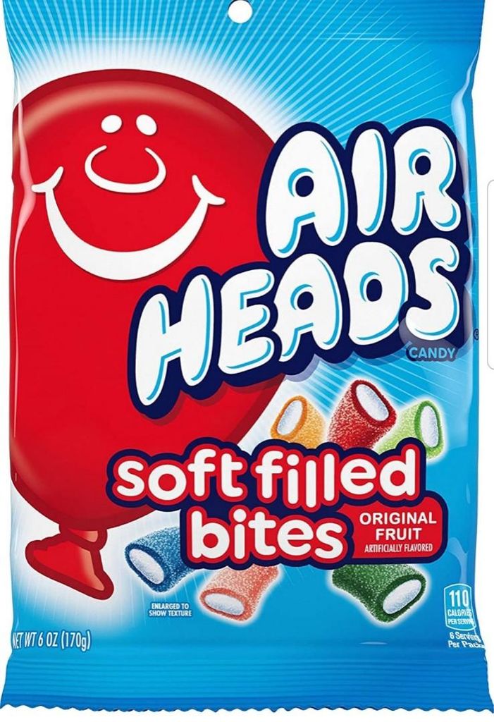 Air Heads Soft Filled Bites 170g Produktbild 