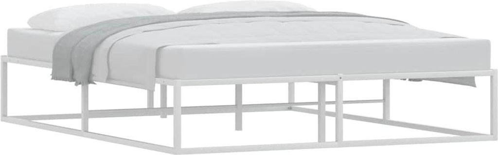 vidaXL Struttura letto senza materasso bianco 160x200 cm in Immagine del prodotto 