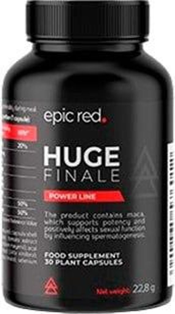 Huge Finale – doplnok stravy s 30 kapsulami pre vitalitu a Obrázok produktu 