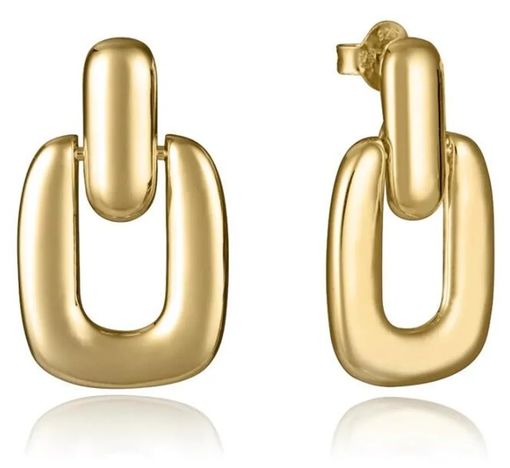 Boucles d'oreilles dorées minimalistes hypoallergéniques et légères