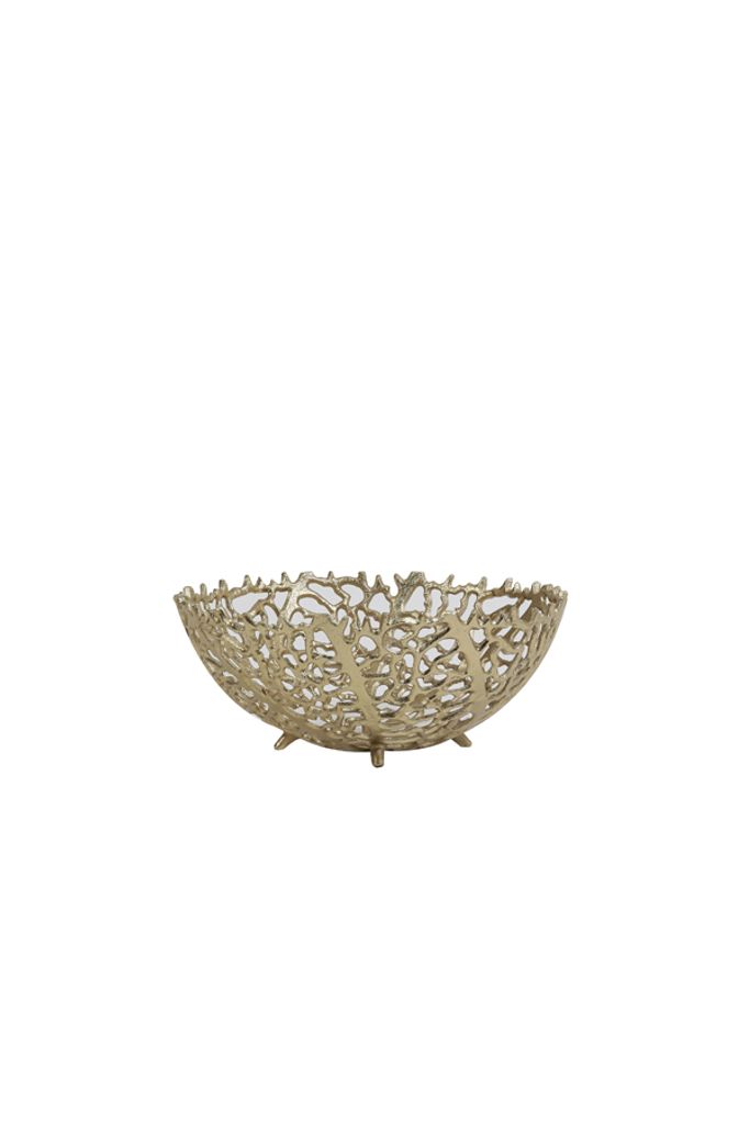 Light & Living - GALAXA Schale - Ø25,5x11cm - Gold