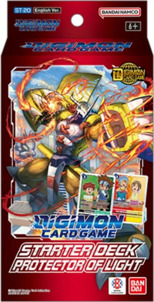 Digimon Starter Deck Protector of Light ST-15 avec Cartes Foil Or