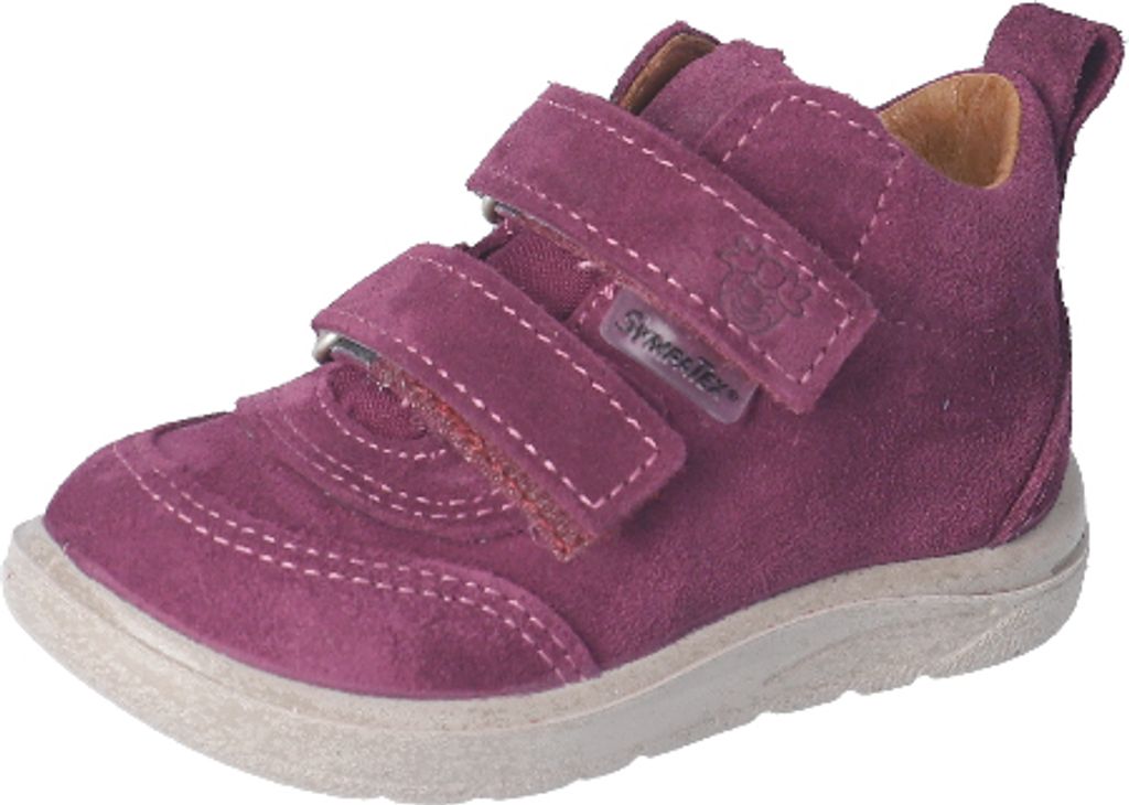 RICOSTA Mädchen und Jungen Stiefel Miko, Lauflernschuhe,WMS:Mittel Farbe Merlot 22