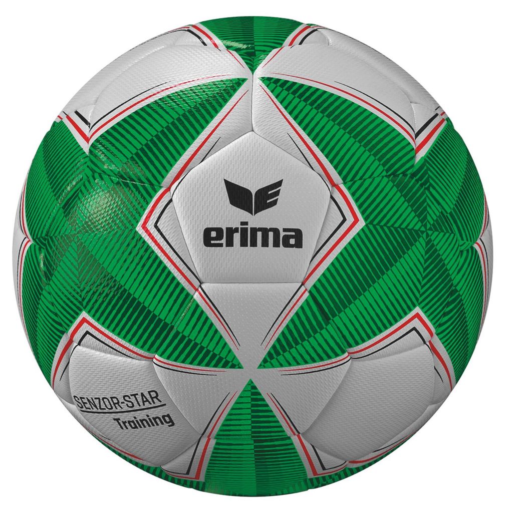 ERIMA SENZOR-STAR Training, Zelená, Bílá, Míč s 32 panely, Obrázek produktu 