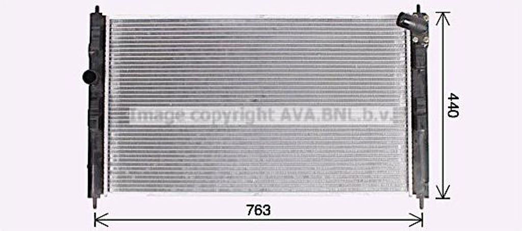 AVA MT2276 Motorkühler OE 1350A761 kompatibel mit C4, Lancer, 4008