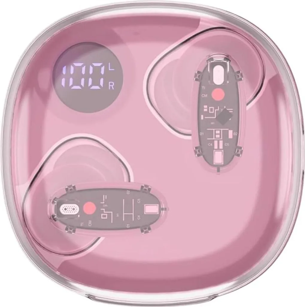 Cuffie Rosa Mars Gaming MHIB2: Bluetooth 5.4 e Batteria 24 Ore - 3