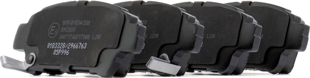 STARK Bremsbeläge Satz Hinten für TOYOTA PREVIA (MCR3, ACR3, CLR3) SKBP-0010301