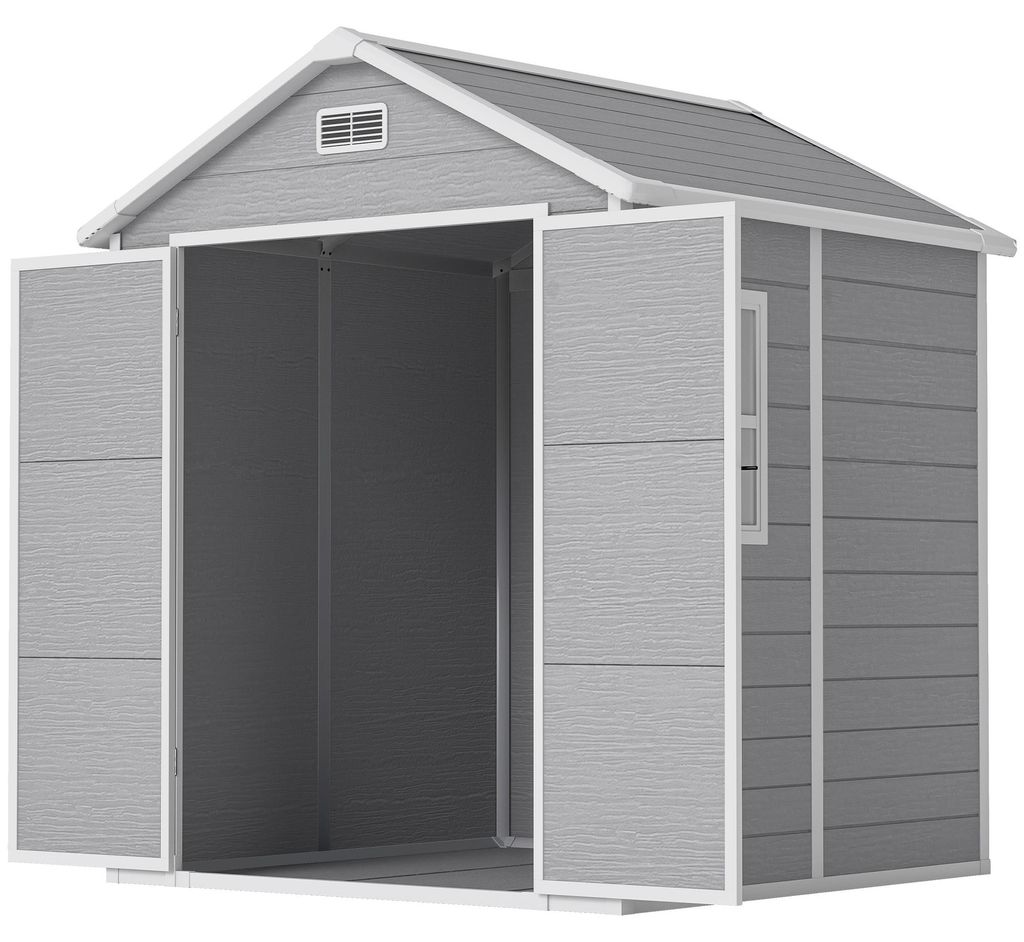 Zahradní domek Outsunny 2,4 m², zahradní domek s sedlovou Obrázek produktu 
