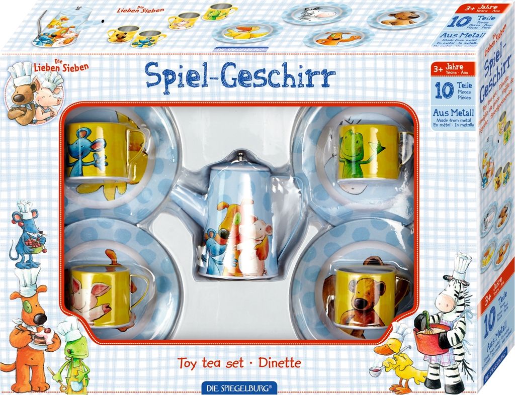 Coppenrath Verlag 14252 Spiel-Geschirr Die Lieben Produktbild 