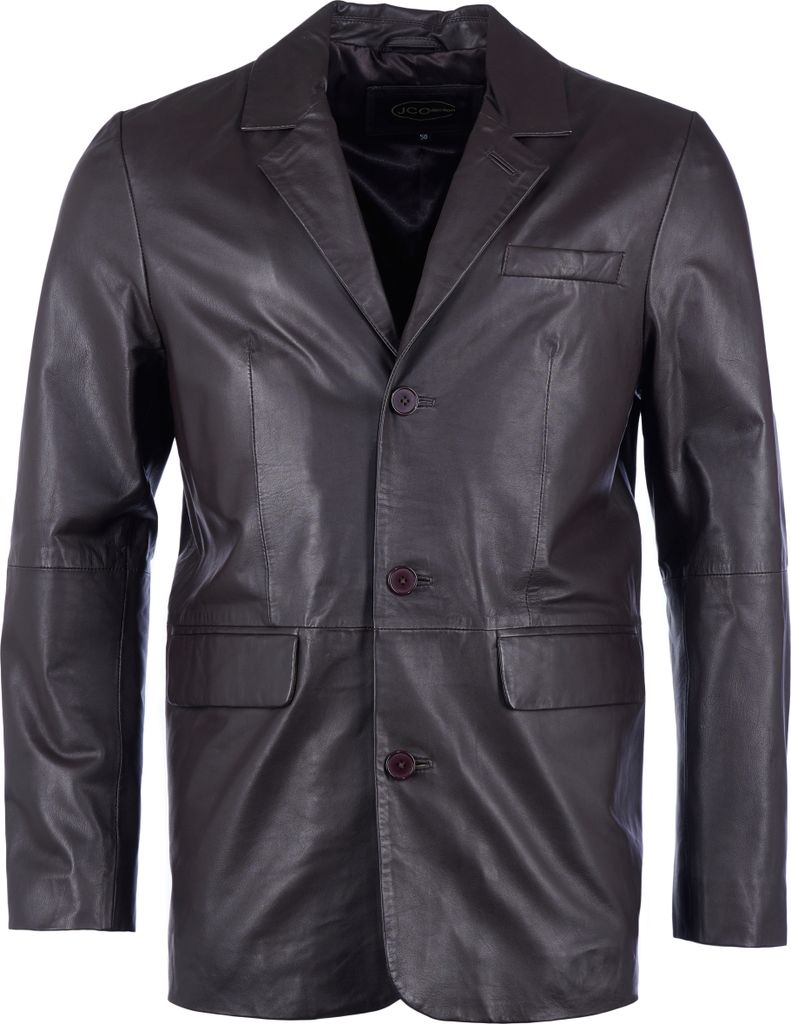 JCC Lederblazer Armando 2 Herren brown 56