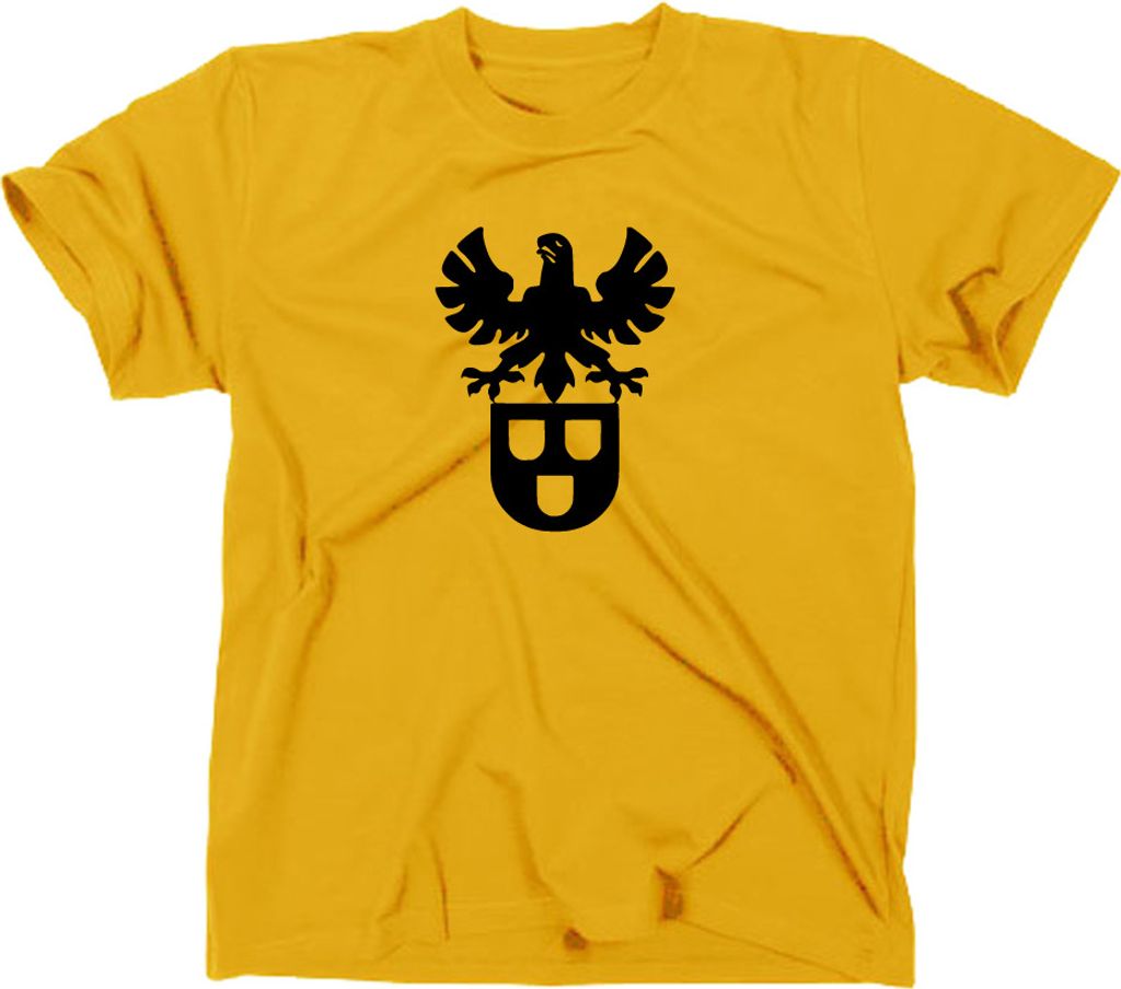 Styletex23 T-Shirt Maler Lackierer Handwerk Zunft Logo, gelb, XL