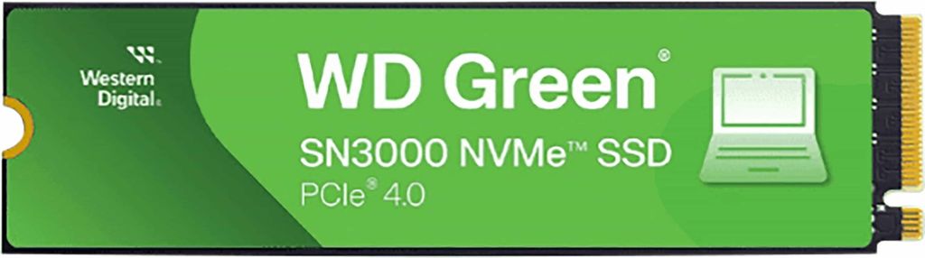 WESTERN DIGITAL M.2 SSD Green SN3000 500GB
