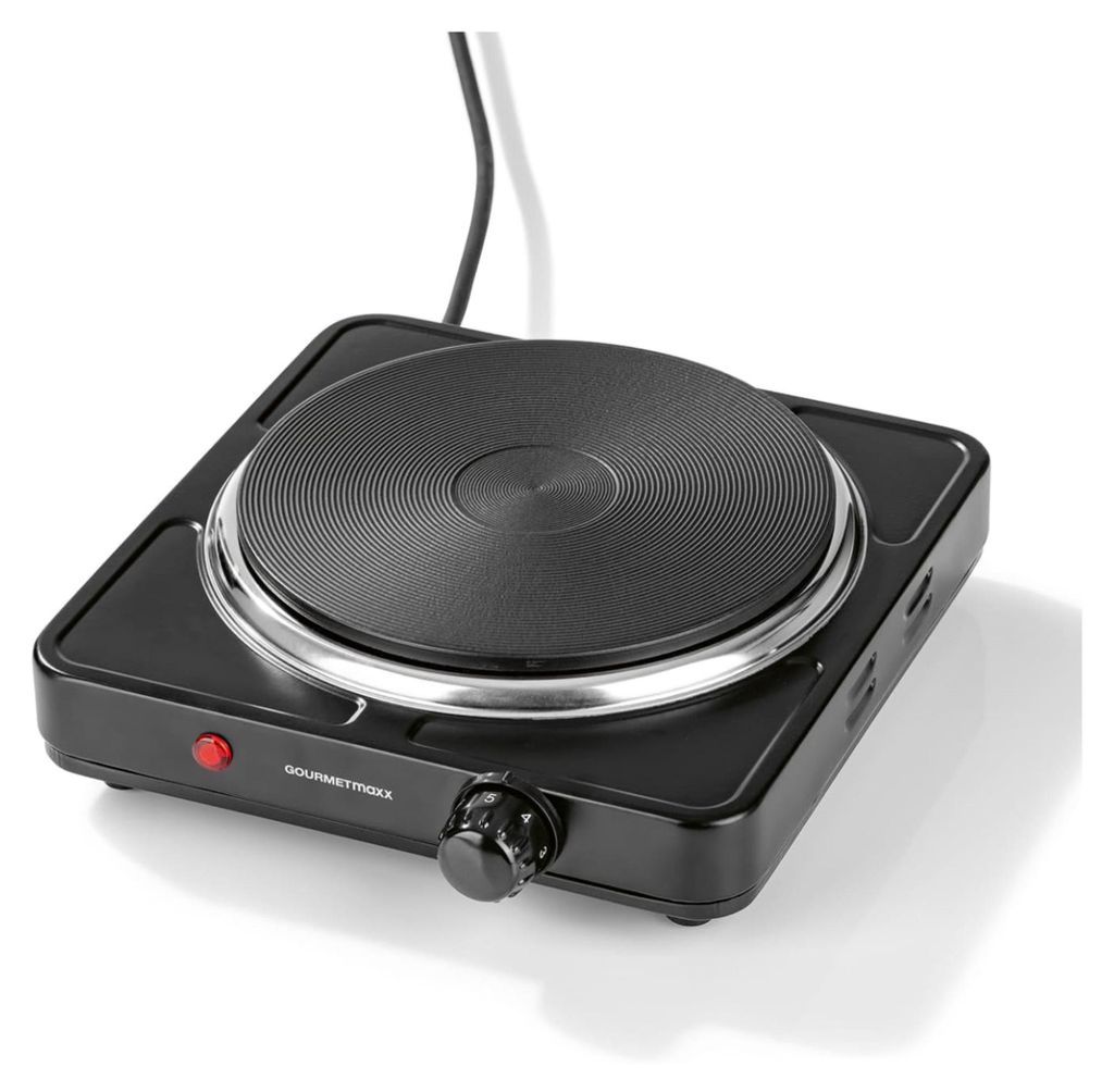 Gourmetmaxx 14430, Schwarz, Arbeitsplatte, 23 cm, Produktbild 