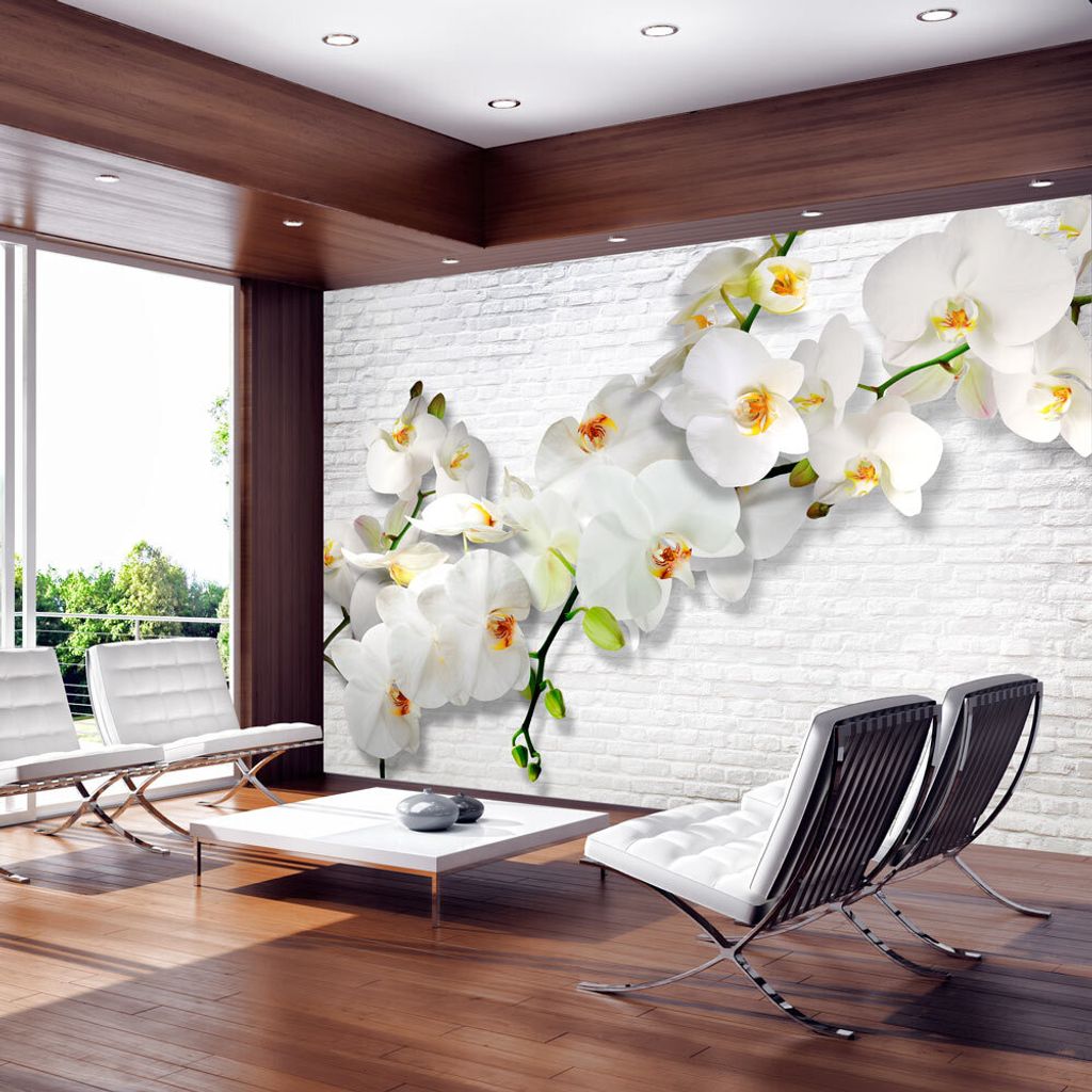 Basera Fototapete Orchideenmotiv b-A-0089-a-b, Vliestapete, 300x210 cm