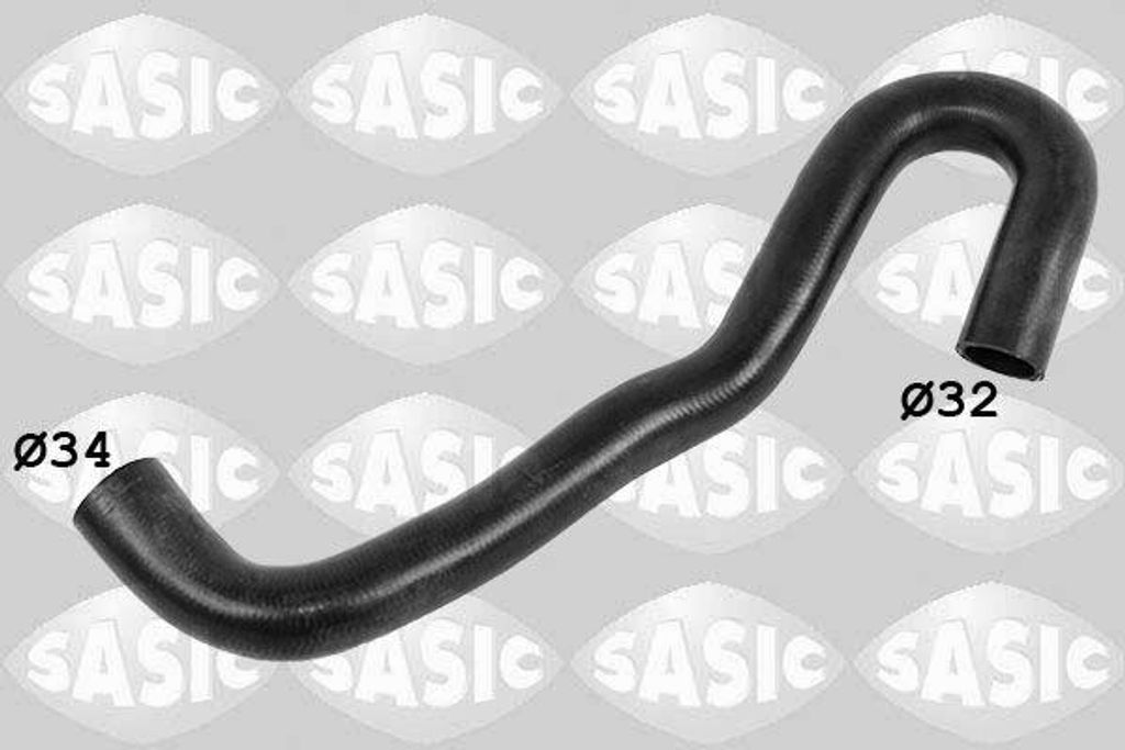 SASIC 3404185 Kühlerschlauch OE 215018803R kompatibel mit Logan, Lodgy, Dokker