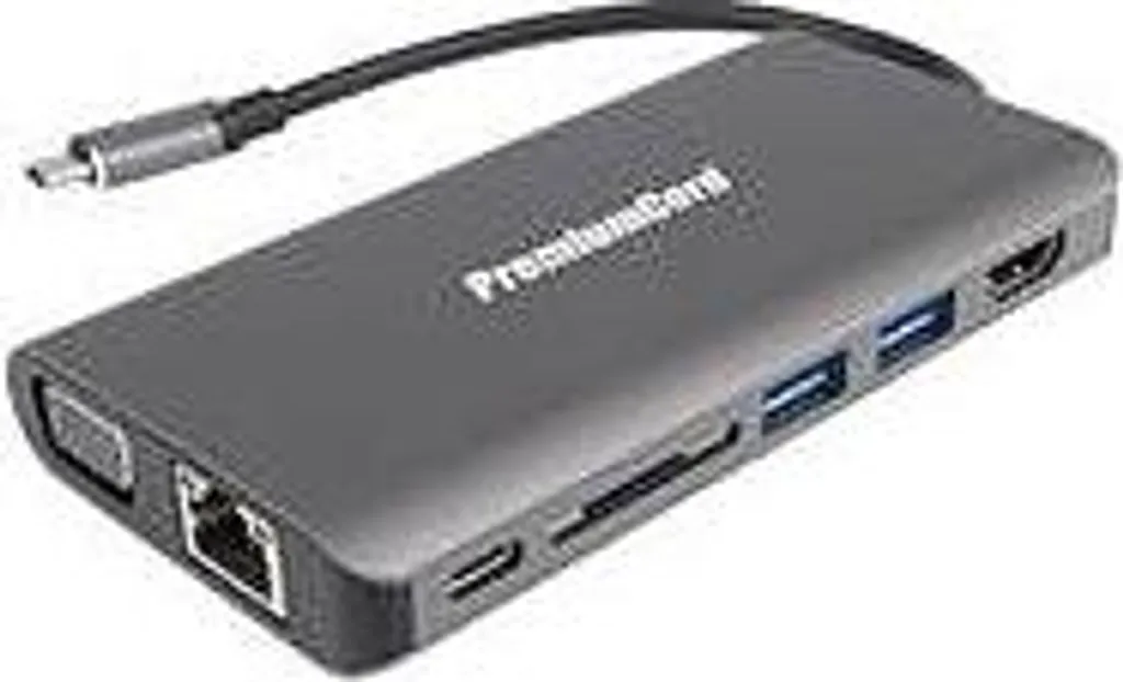 Convertisseur USB-C 10 en 1 Polyvalent avec HDMI VGA et Recharge Rapide