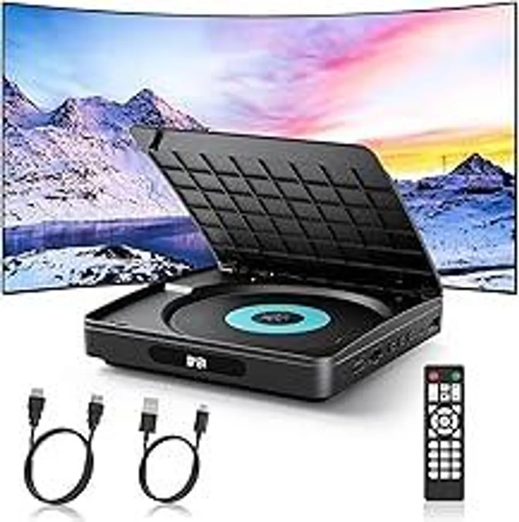 Lettore DVD HDMI Full HD Multiregione USB per TV e Impianto Stereo