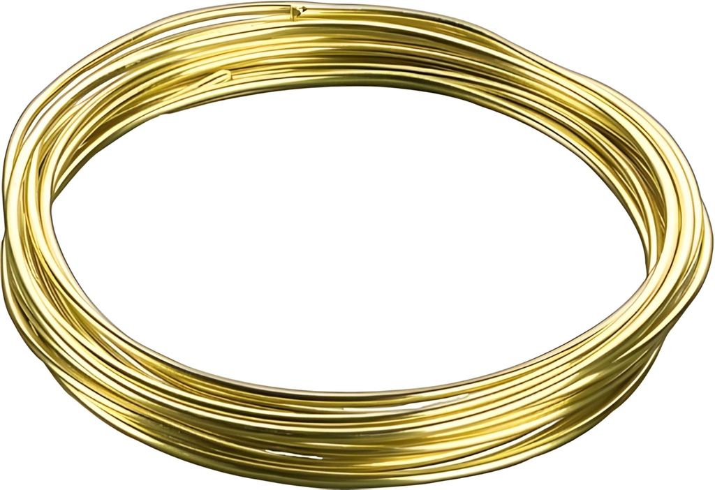 KNORR PRANDELL 216464203 Aluminiumdraht 3 m Ø 2 mm goldfarben